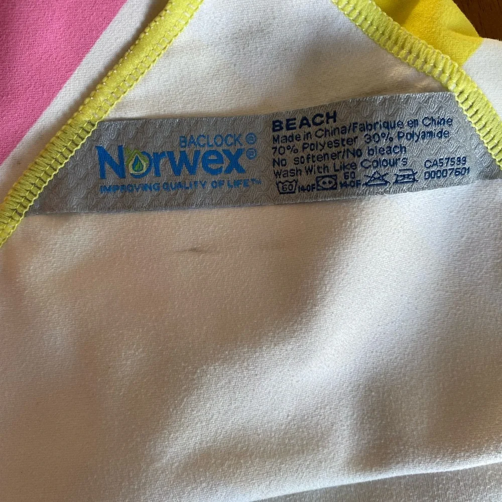 Norwex Rainbow Beach Towel